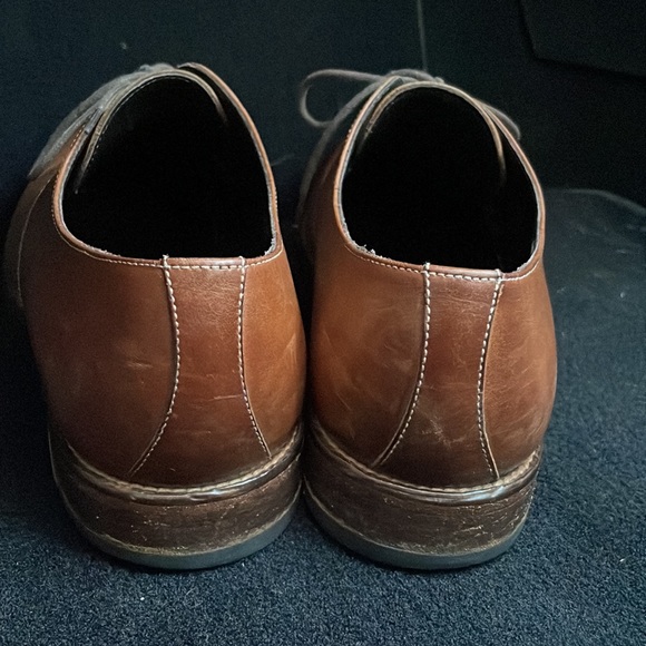 To Boot New York by Adam Derrick Brown Leather Lace Up Shoes Size 9 1/2 GUC - Picture 9 of 9